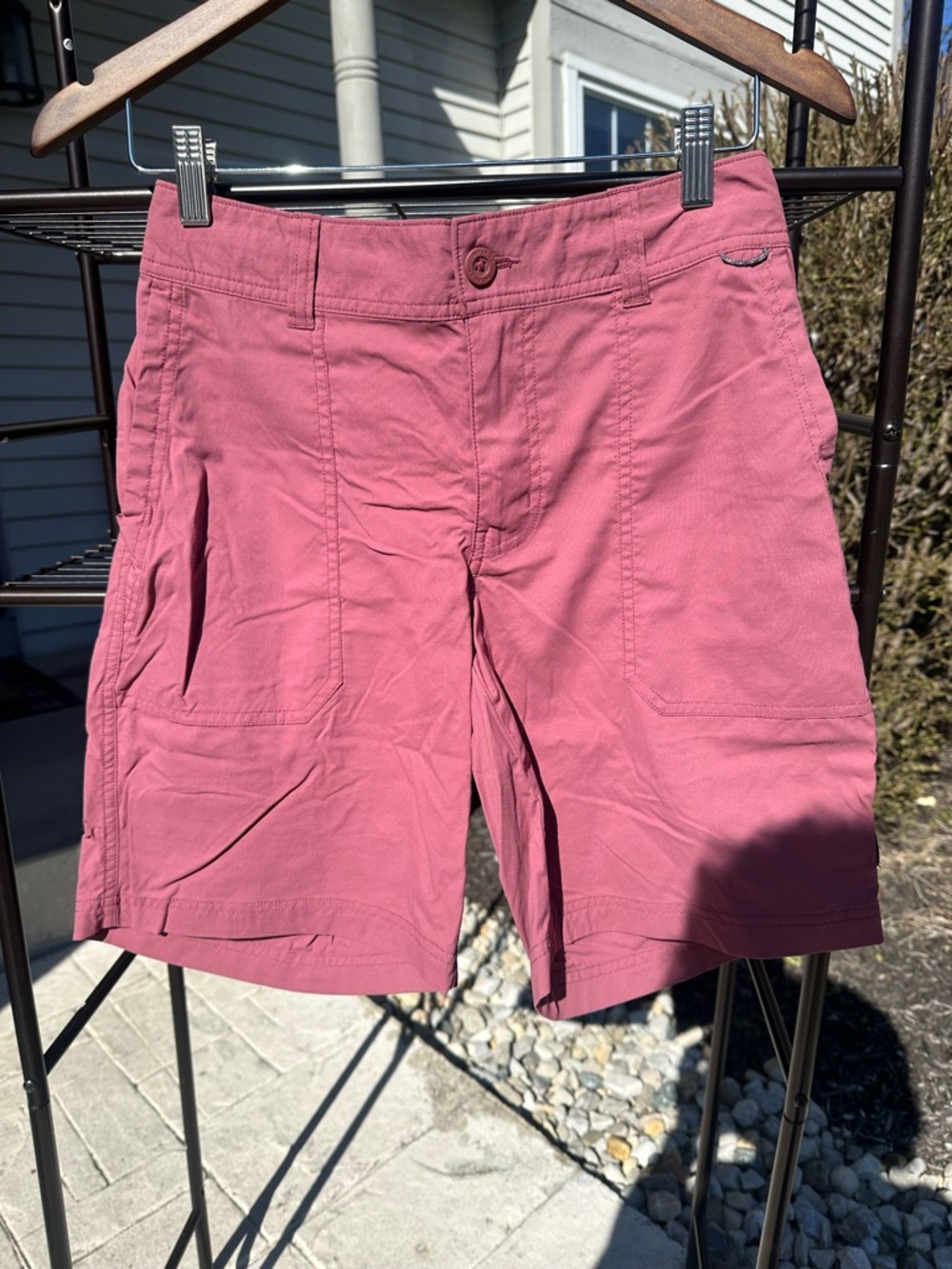 Women's Red REI Casual Utility Shorts